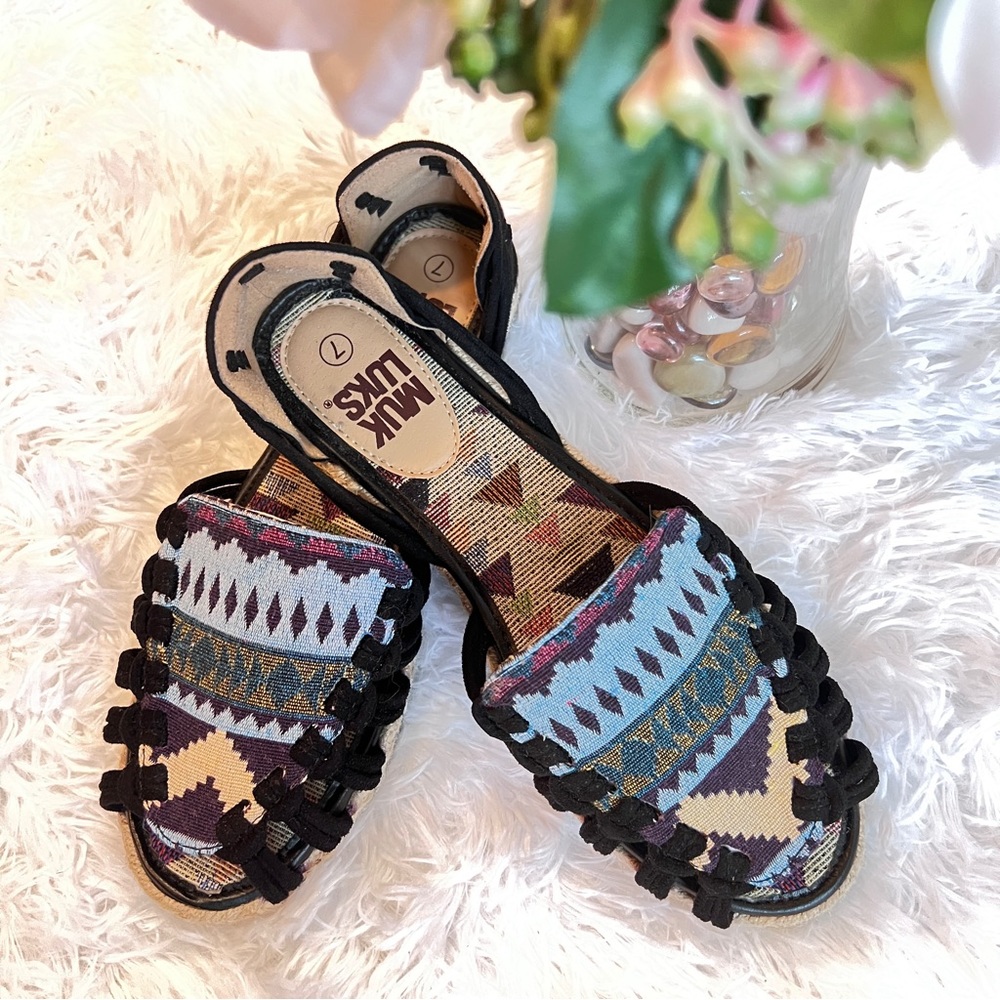 Muk Luks Boho Flat Slip-On Shoes